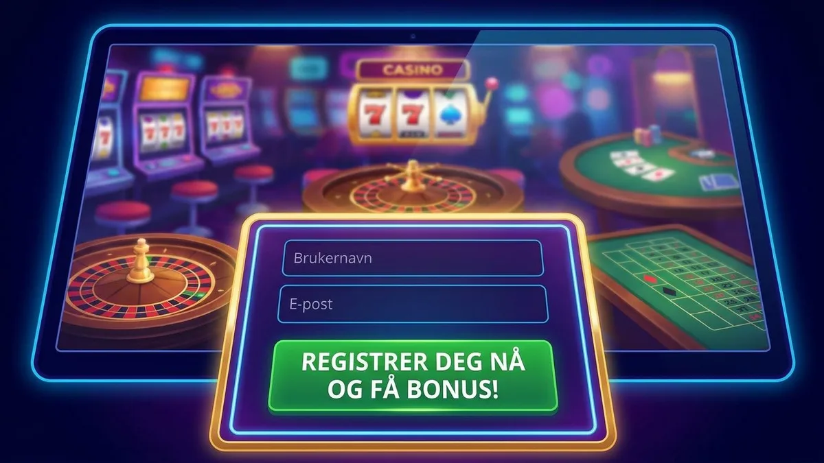 Registrer deg med bonus
